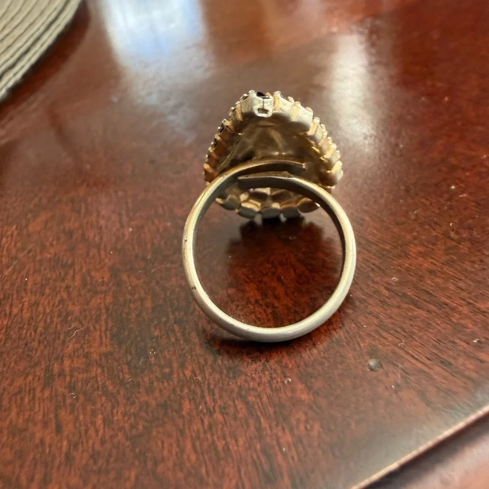 Vintage Stone Ring Size 5.25